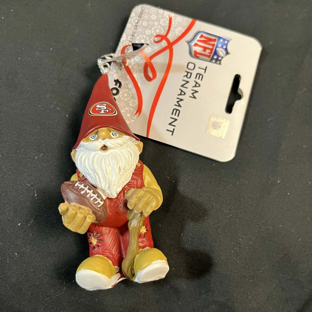 San Francisco Giants 3.5" Garden Gnome Christmas Ornament By FOCO